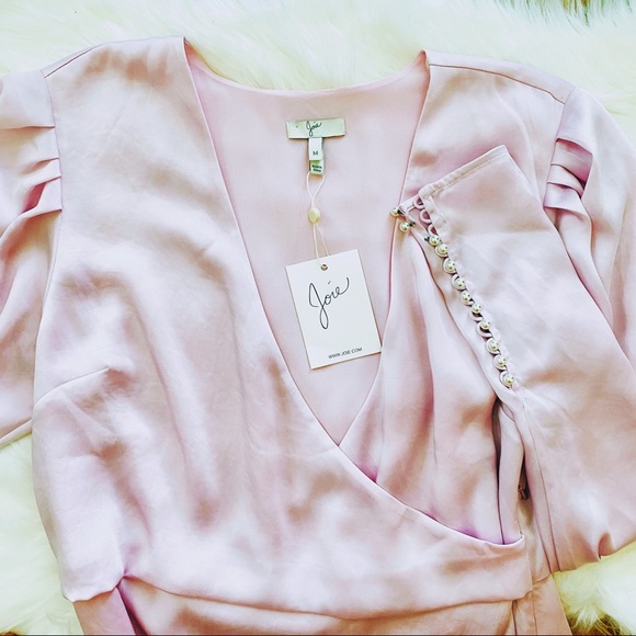 JOIE Kyrene Asymmetric Charmeuse Dress NWT - Picture 15 of 16